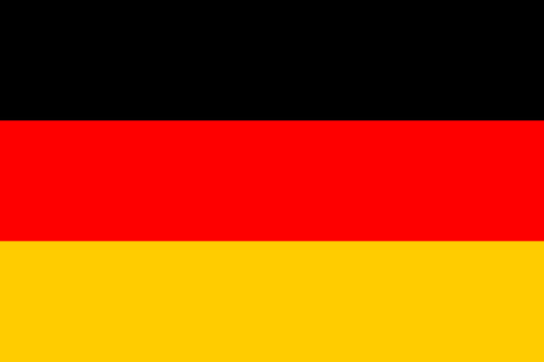 Bandeira da Alemanha. Bandeira da Alemanha.